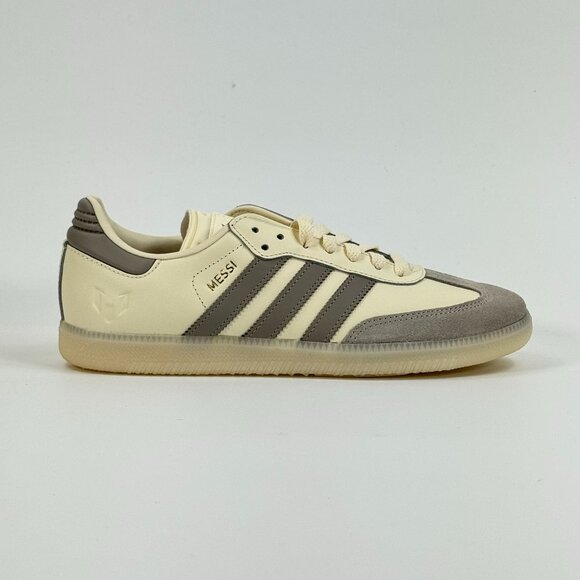 Adidas Samba Indoor x Lionel Messi 'Cream White' JQ0266 size 7
